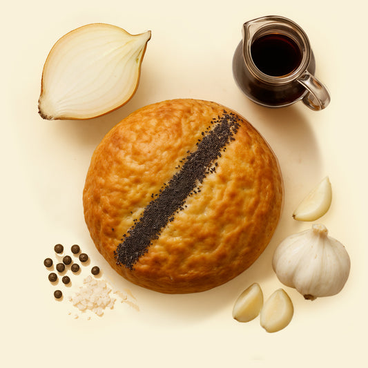 Braised Pepper Steak & Caramelized Onion Pie