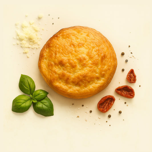 Chicken, Sun‑Dried Tomato & Creamy Parmesan Pie