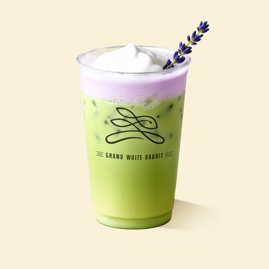 Lavender Matcha Latte