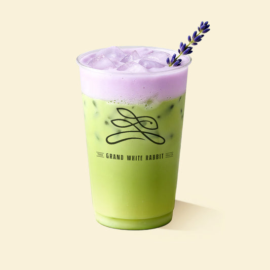 Lavender Matcha Latte