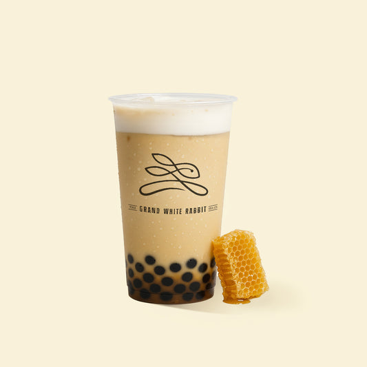 Honey Milk Tea with Honey Boba