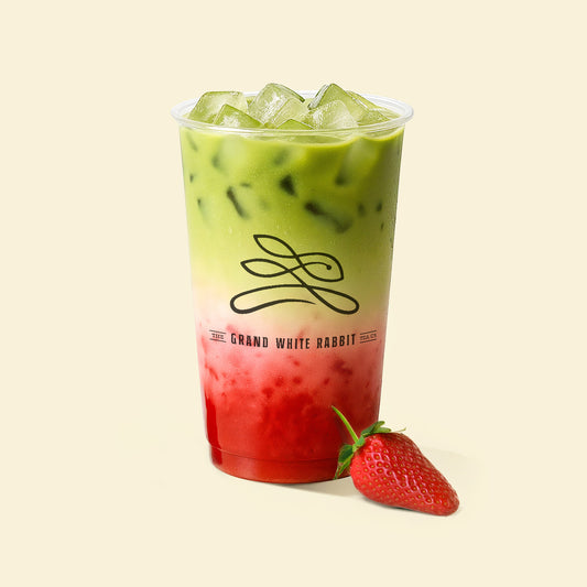 Strawberry Matcha Latte