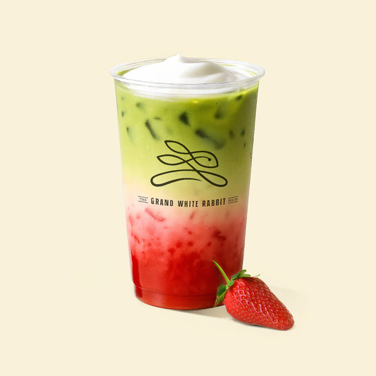 Strawberry Matcha Latte