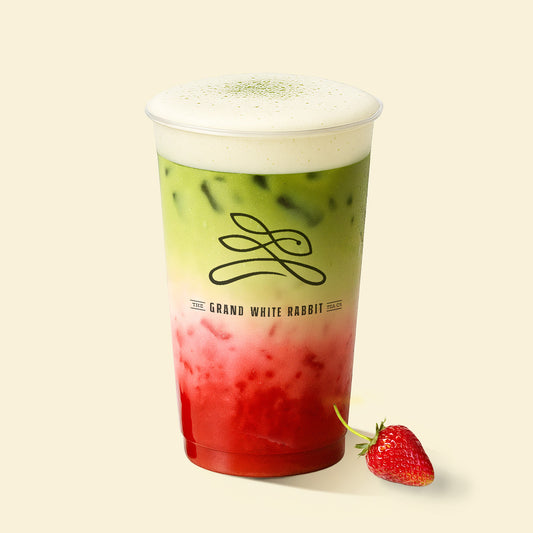 Strawberry Matcha Latte
